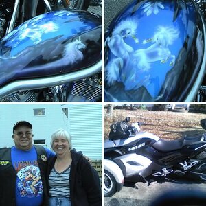my air brushing