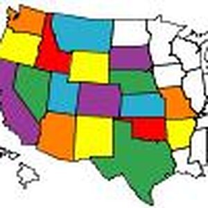 visited states map