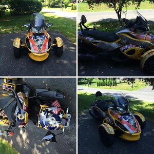 Spyder wrapped