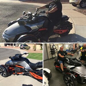 MY HUBBYS NEW F3