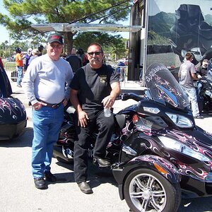 Ben and Lamont at Daytona Bikefest.