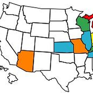 VisitedStatesMap