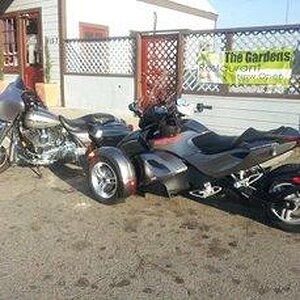 Our Harley and Spyder...
