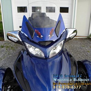 2010 RT windshield  Grand Blue Met 3
to order please call 814-838-6377