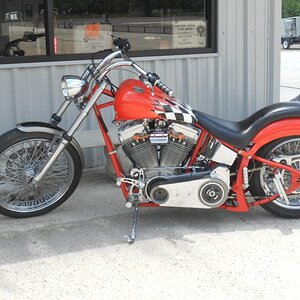 110ci S&S custom..."Shop Bike