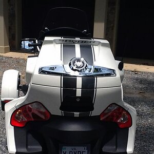 Rear bag stripes