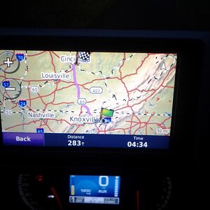 Here's the route home for us