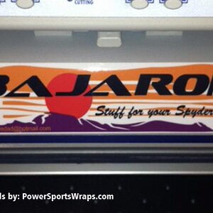 Baja Ron- decals
