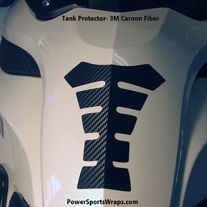 3M Carbon Fiber Tank Protector for Spyder RS.