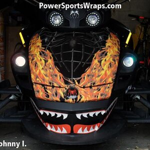 Spyder Teeth graphics kit.  ORDER 814-838-6377