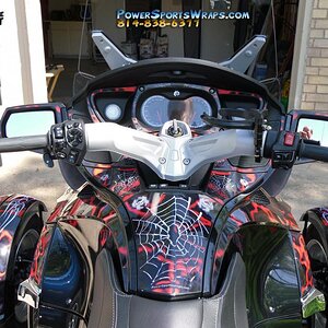 Leisure Time RT- We also offer the dash kit & glove box panels for the RT.  These pre-cut panels can be used for paint protection film or graphic patt