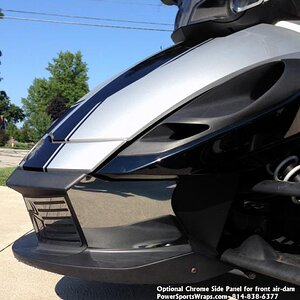 Optional Conform Chrome Side panel for air-dam. $49.00