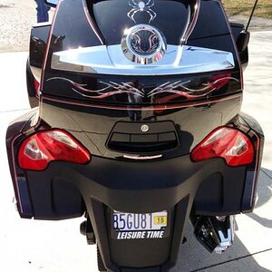 Back of Spyder RT