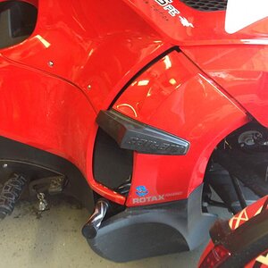Plasti-dipped panel