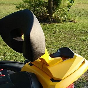 Passenger backrest