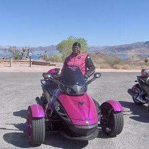 Hot at Lake Mead.