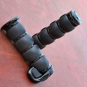 Powder coated grips