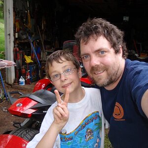 Oldest son and I