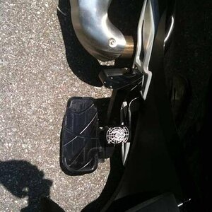 Left pedals