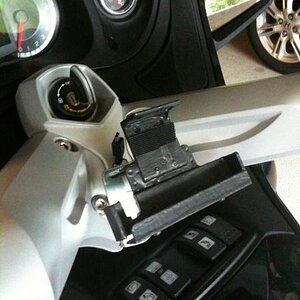 Custom GPS mount for my Garmin Nuvi 255w.