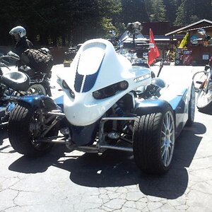 Quad front view