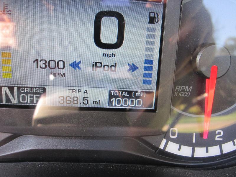 10000 miles down