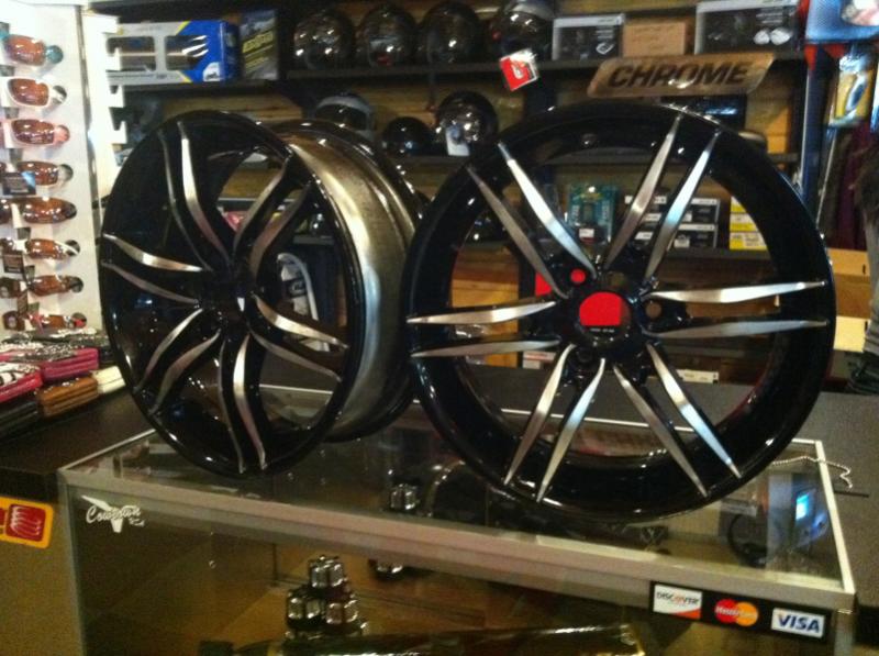 5. Finished wheels