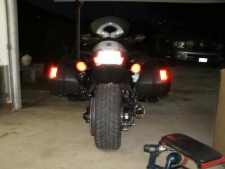 All lit up