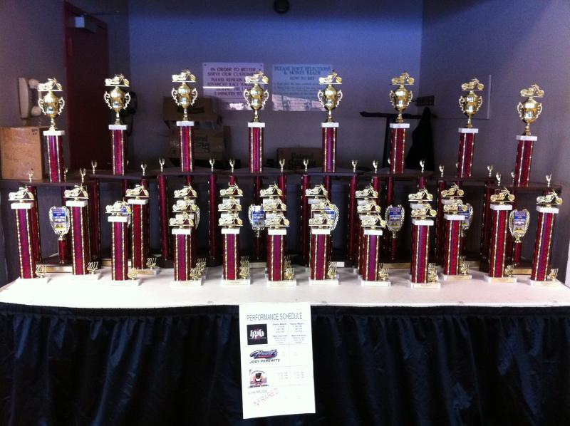 All the trophies