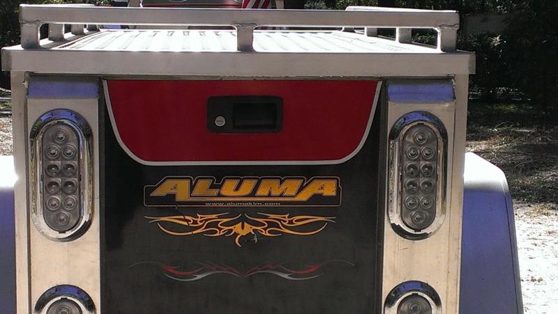 Aluma Trailer W/Wrap My Spyder