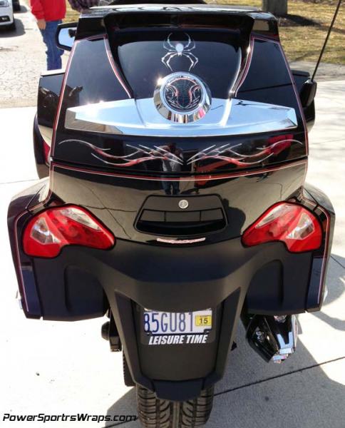 Back of Spyder RT