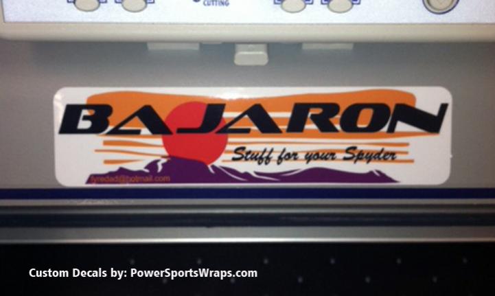 Baja Ron- decals