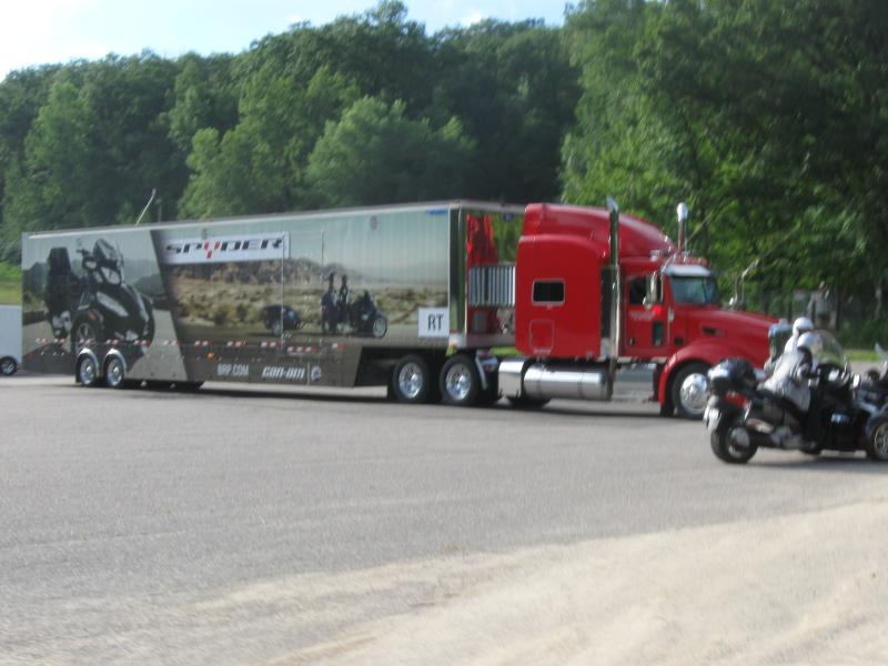 BRP Truck full of Spyders