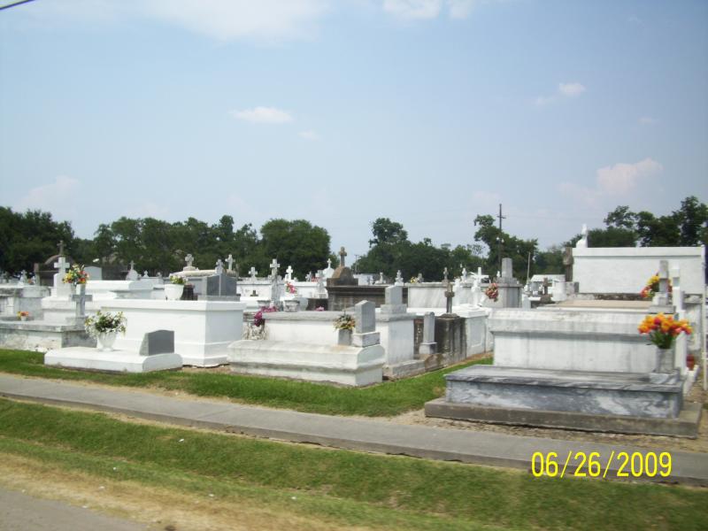 Cemetary in Rayne. LA