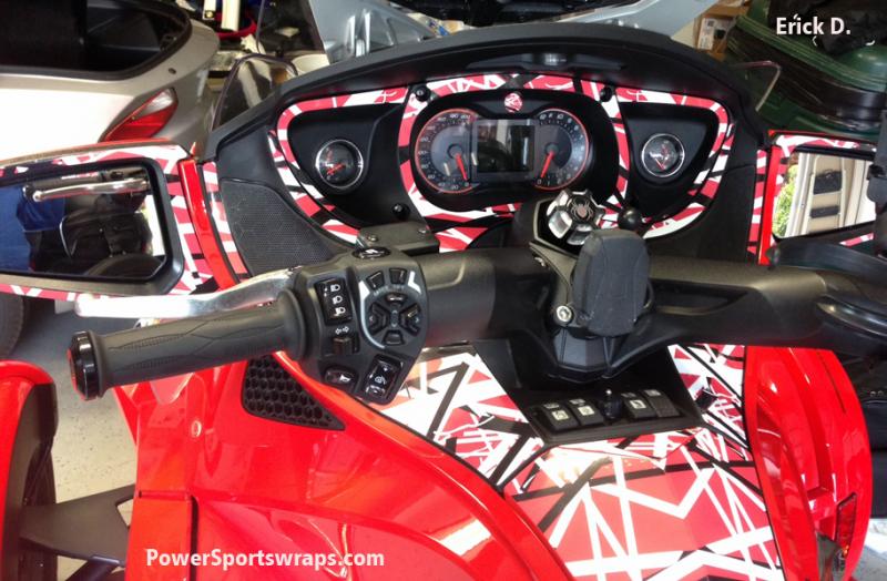 Confusion Red RT dash Skinz