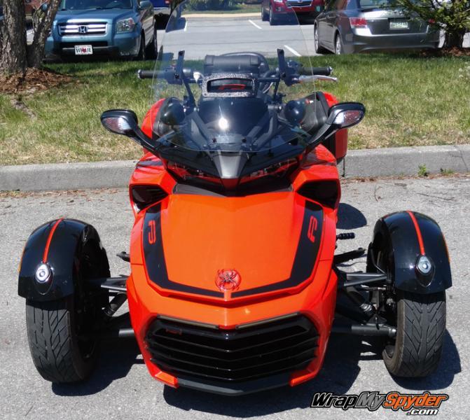 F3 Leblanc Racing stripes Glossy black
