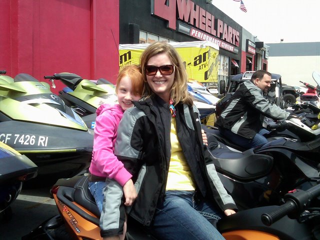 Faran and daughter