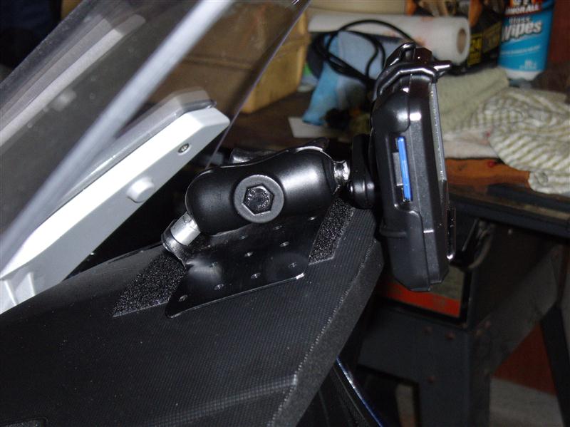 GPS mounted