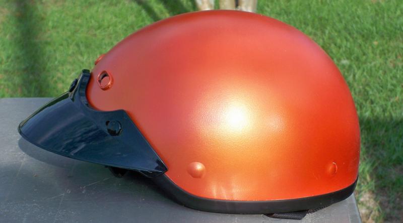 helmet outside