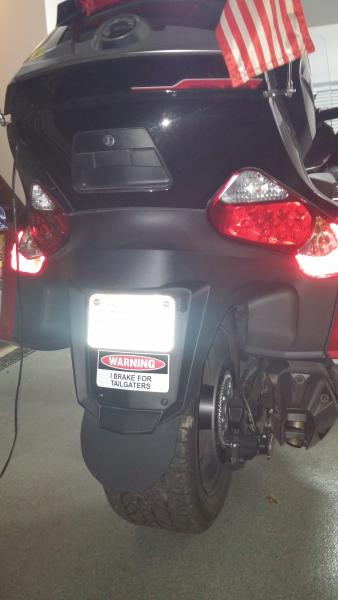 Home made mudflap