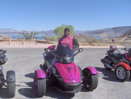 Hot at Lake Mead.