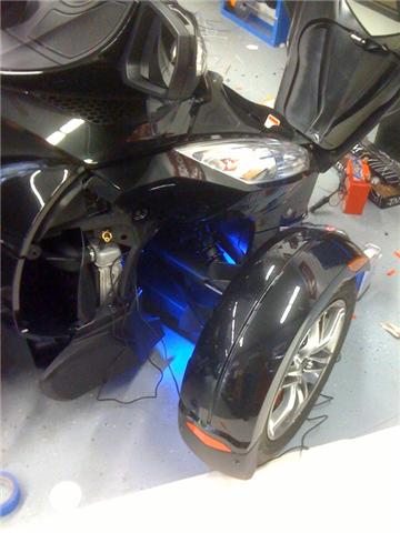 Installing lights