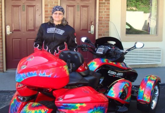 Me and My Tie-Dyed Spyder