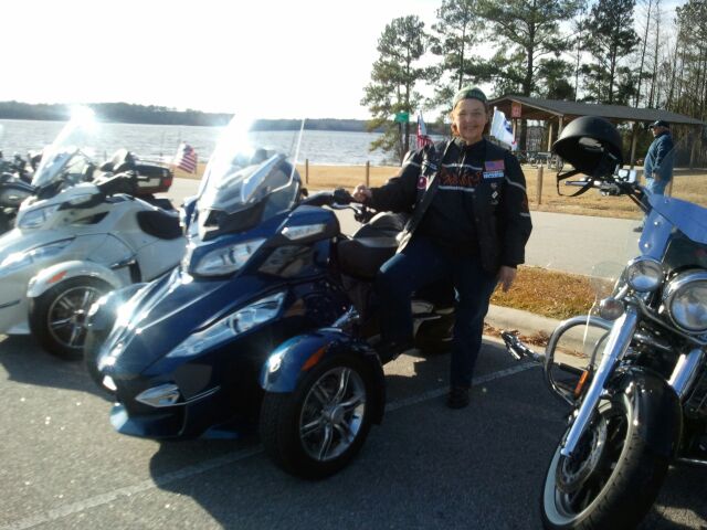 Me with our Spyder.