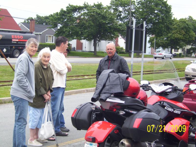 Meeting the Giles family in Bedford/Halifax NS.
