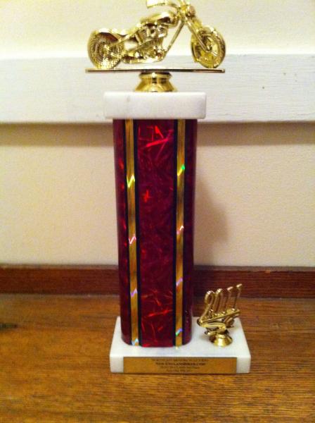My Trophy!   Bets in Class, 3rd place