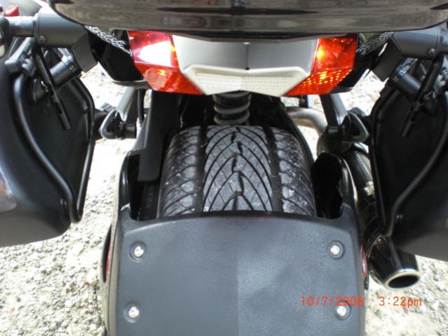 New rear tire.