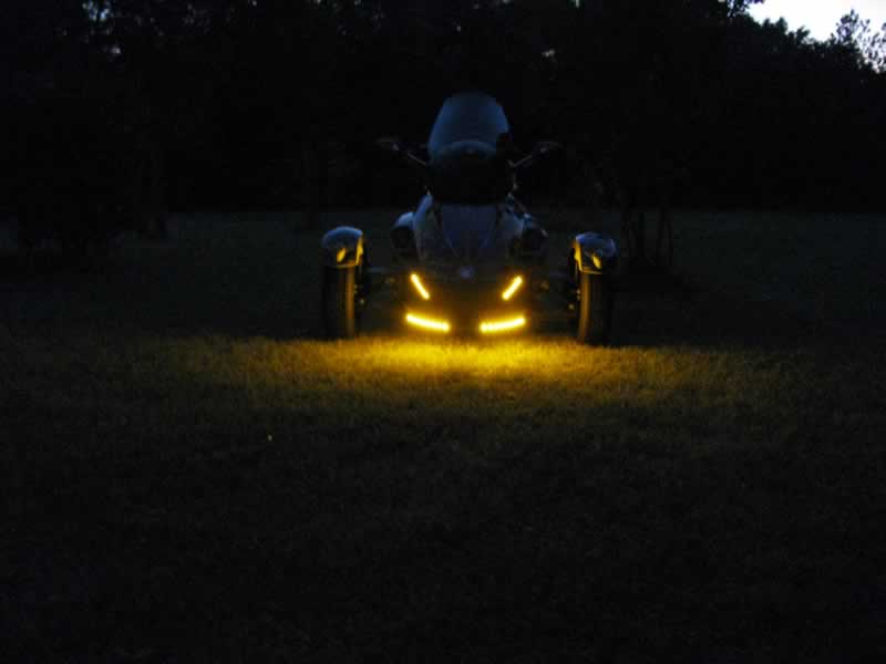 Nose cone and ground effect lights