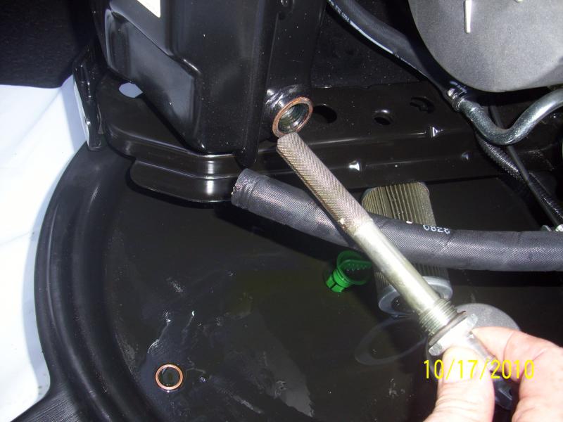 oil tank strainer