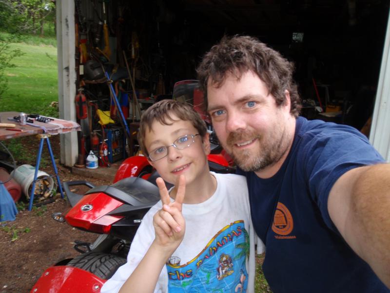 Oldest son and I